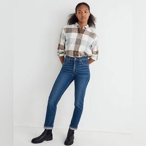 Madewell High Rise Slim Boy Jean